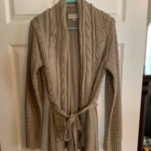 Knox rose tie cardigan